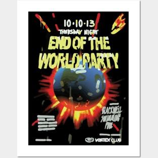 End of the world party Posters and Art